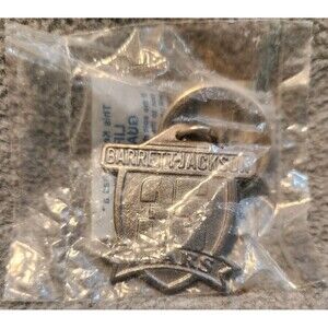Barrett-Jackson 35th Anniversary Collector Car Auction  Pewter Key Ring New